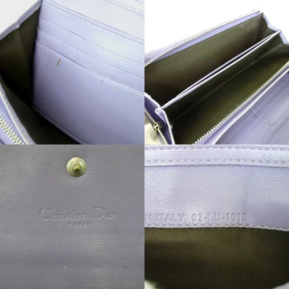Authentic Christian Dior 02.LU.1019 Cannage Stitch Lady Dior Chain purse
